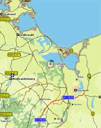 landkarte Anfahrt